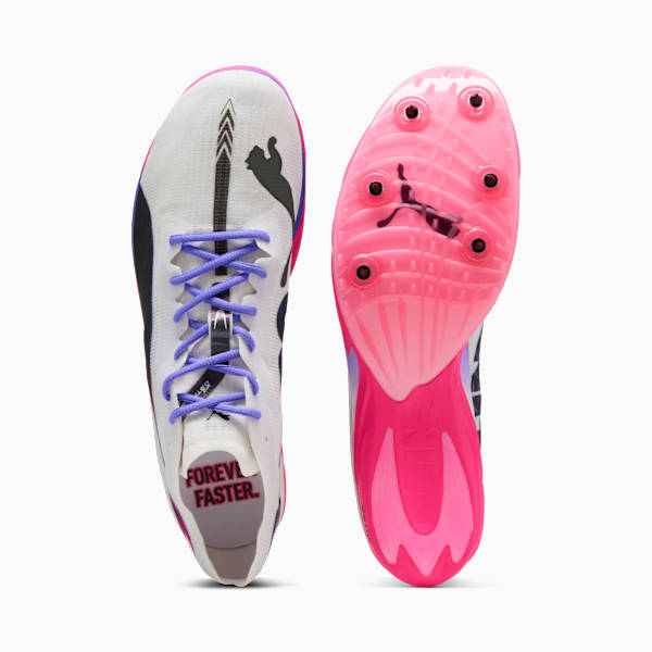 Mid Distance NITRO™ Elite 3 Unisex, PUMA White-PUMA Black-Fluro Pink Pes, extralarge