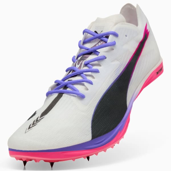 Mid Distance NITRO™ Elite 3 Unisex, PUMA White-PUMA Black-Fluro Pink Pes, extralarge