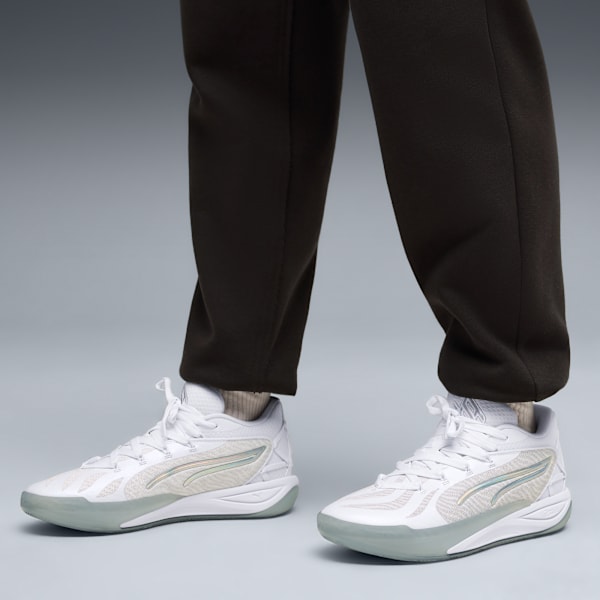 Stewie 4 Basketball Shoes Women, PUMA White, extralarge
