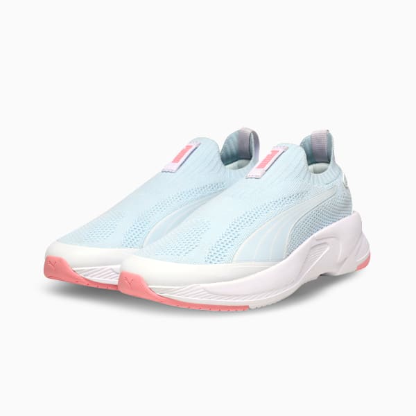 Softride Premier GlideKnit Walking Shoes, Dewdrop-PUMA White-Pinkscape, extralarge-IND