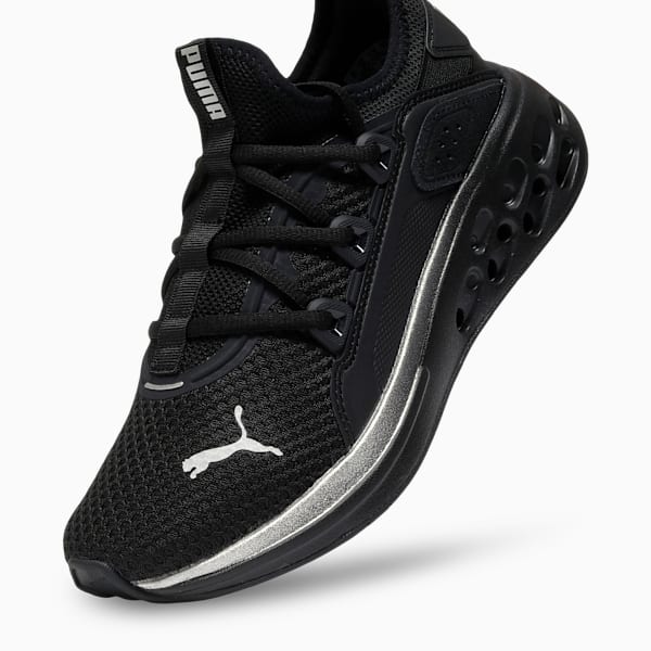 Softride Frequence Street Women's Running Shoes, PUMA Black-PUMA Silver, extralarge-IND