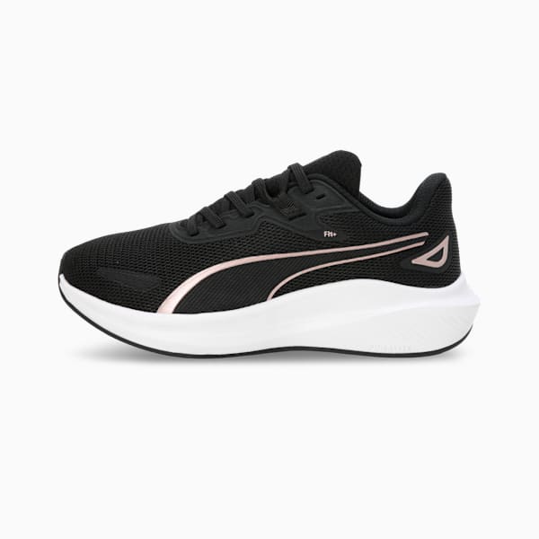 Skyrocket Lite Women's Running Shoes, PUMA Black-PUMA White-Rose Gold, extralarge-IND