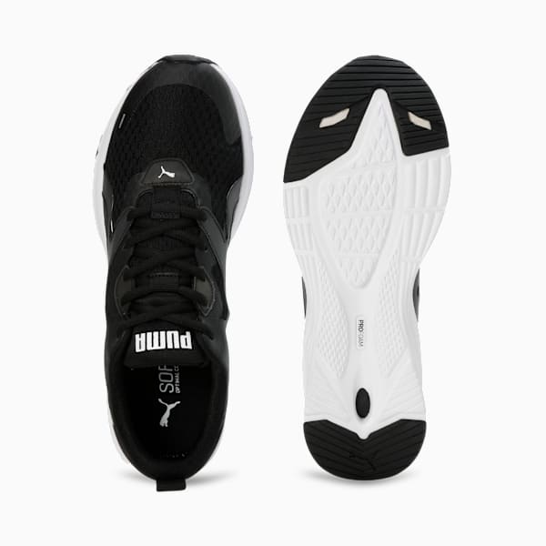 FUEGO Profoam Men’s Responsive Cushioned Running Shoes, Puma Black-Puma White, extralarge-IND