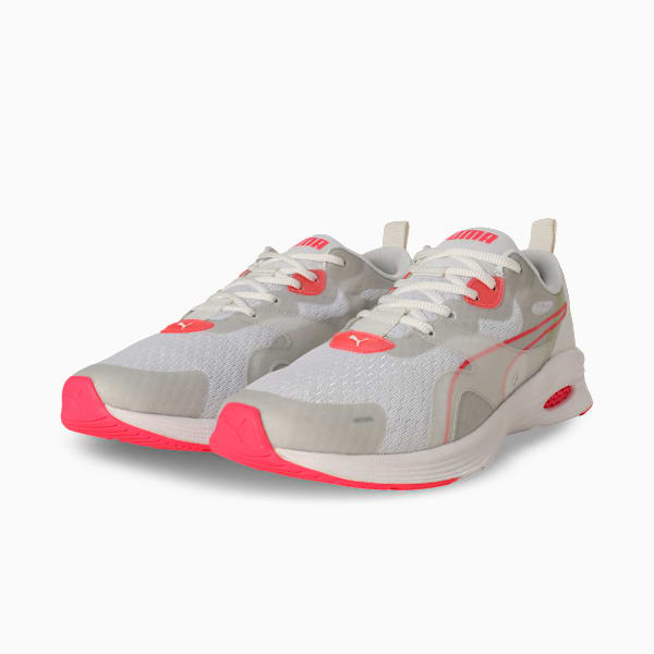 ProFoam Women's Running Shoes, Puma White-Pink Alert-Yellow Alert, extralarge-IND