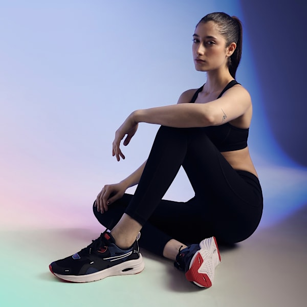 ProFoam Women's Running Shoes, Puma Black-Blue Glimmer-Nrgy Rose, extralarge-IND