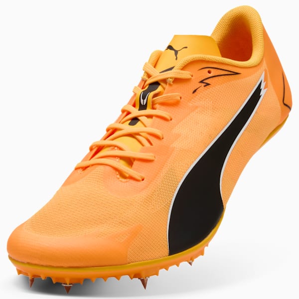 evoSPEED Brush 7 Men's Track & Field Running Shoes, Sun Stream-PUMA Black-Pure Magenta, extralarge