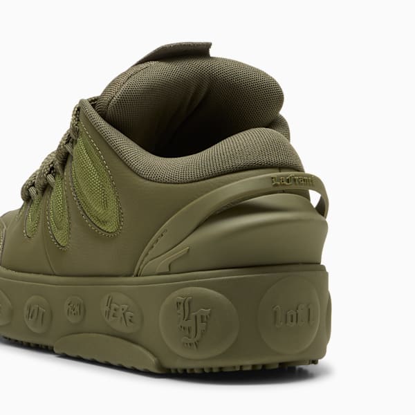 Lamelo Ball LaFrancé Oak Tree Sneakers, Loden Green-Olive Green, extralarge