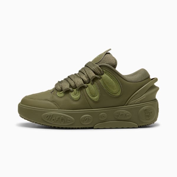 Lamelo Ball LaFrancé Oak Tree Sneakers, Loden Green-Olive Green, extralarge