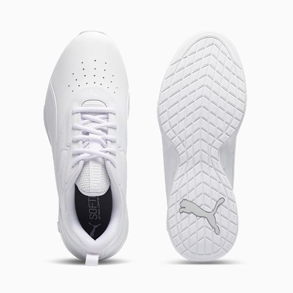 Neutron Running Shoes, PUMA White-Feather Gray, extralarge