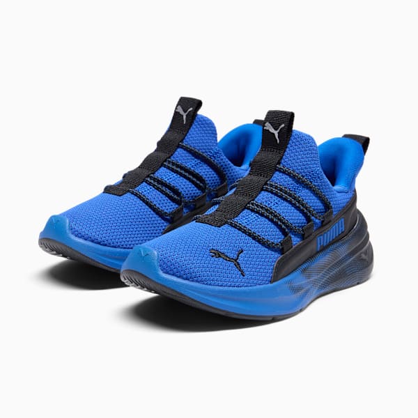 One4All 2.0 Rapid Resonance Little Kids' Sneakers, Mountain Blue-PUMA Black, extralarge