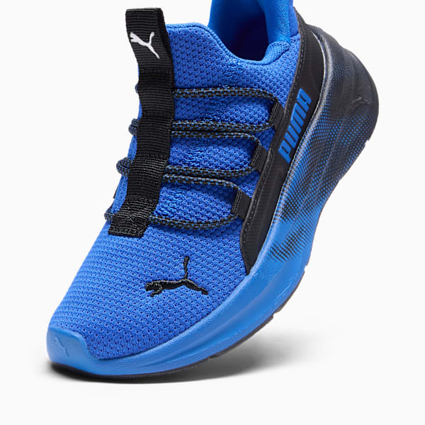 One4All 2.0 Rapid Resonance Little Kids' Sneakers, Mountain Blue-PUMA Black, extralarge