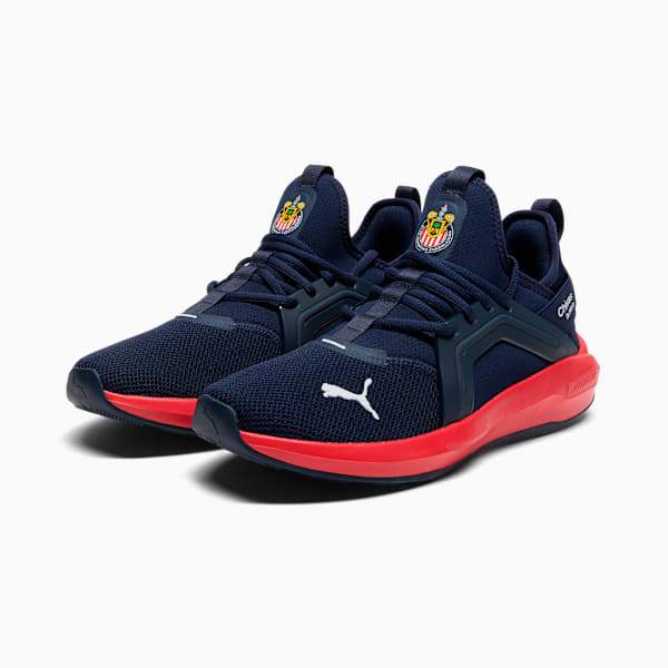 Softride Enzo 5 Chivas para hombre, PUMA Navy-PUMA White, extralarge