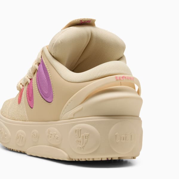 Lamelo Ball LaFrancé Bright Lights Sneakers, Canvas-Magic Rose-Mauve Pop, extralarge