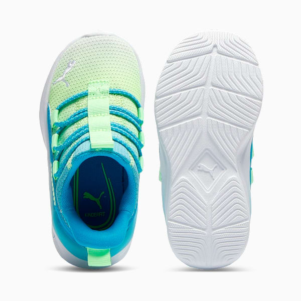 One4All 2.0 Sprout Sneakers Toddlers, Hero Blue-Speed Blue-Speed Green, extralarge