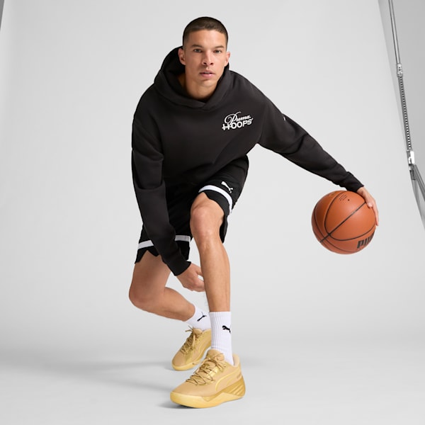 Tenis de básquetbol Gold Rush All-Pro NITRO™, PUMA Gold-For All Time Red, extralarge