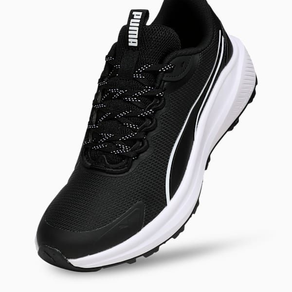 Skyrocket Lite Ultra Lightweight Running Shoes, PUMA Black-PUMA White-PUMA Black, extralarge-IND