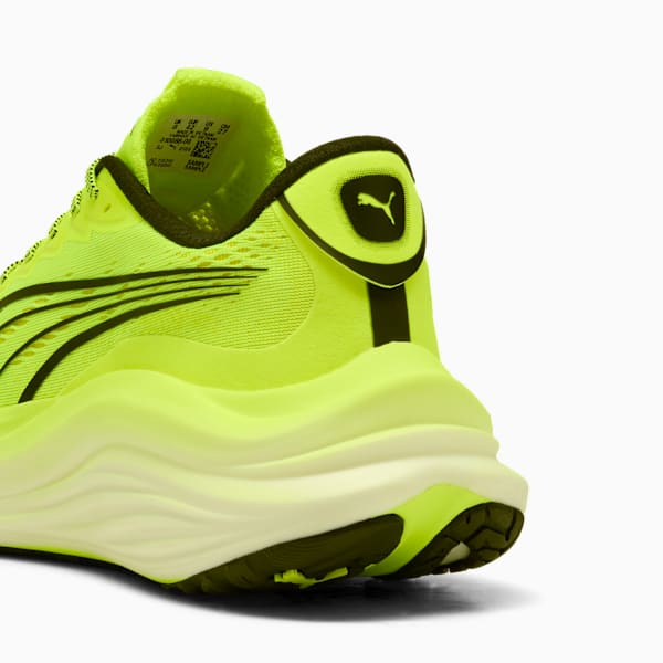 MagMax NITRO Men's Maximum Cushioning Running Shoes, Yellow Alert-PUMA Black, extralarge-IND