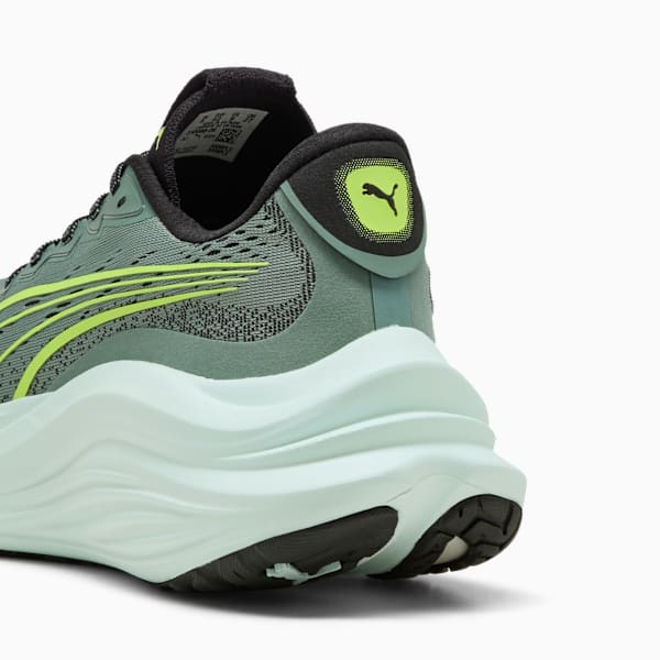 MagMax NITRO Men's Maximum Cushioning Running Shoes, Dusky Gray-Heat Fire, extralarge-IND