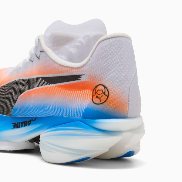 FAST-R NITRO™ Elite 3 Ekiden Women's Road Running Shoes, PUMA White-Heat Fire-PUMA Black, extralarge