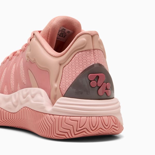 HALI 1 Big Kids' Basketball Shoes, Poppy Pink-Rose Dust, extralarge