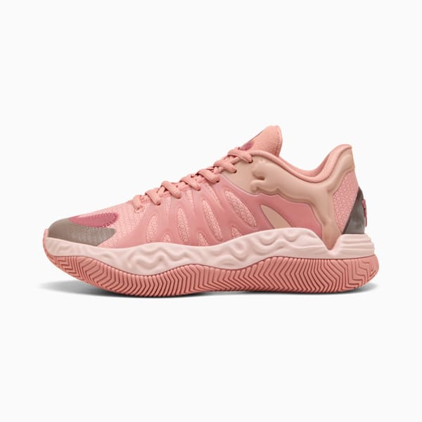HALI 1 Big Kids' Basketball Shoes, Poppy Pink-Rose Dust, extralarge