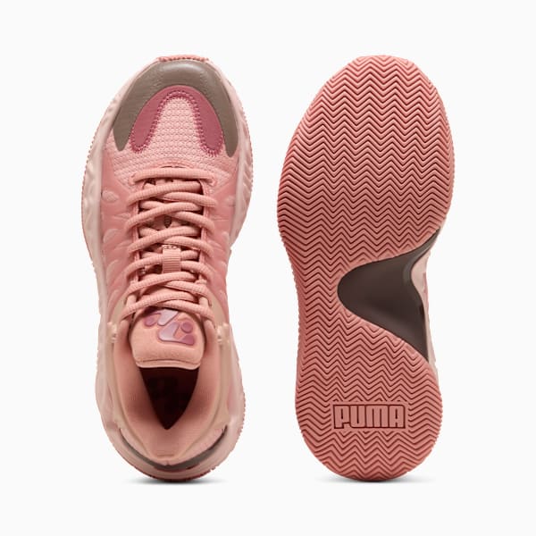 HALI 1 Big Kids' Basketball Shoes, Poppy Pink-Rose Dust, extralarge