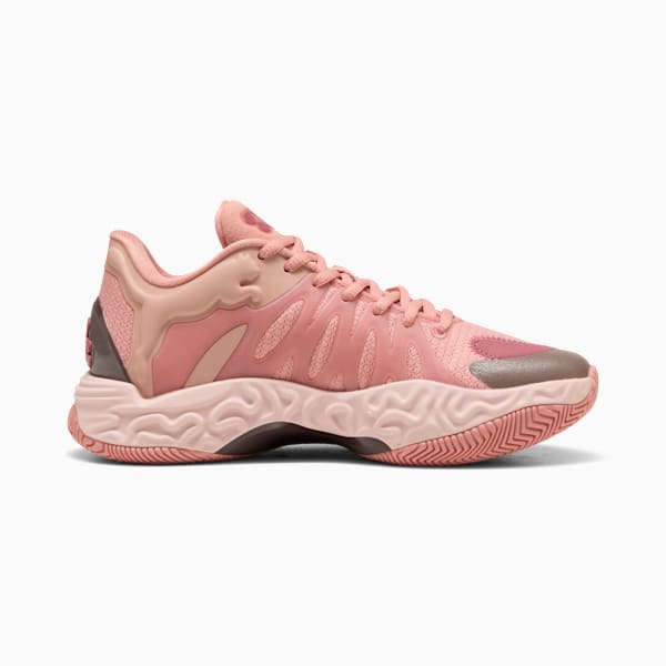 HALI 1 Big Kids' Basketball Shoes, Poppy Pink-Rose Dust, extralarge