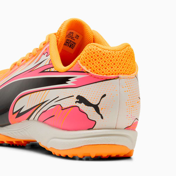 evoSPEED Haraka Sparked Big Kids' Track & Field Spikeless Running Shoes, Sun Stream-Warm White-Sunset Glow, extralarge