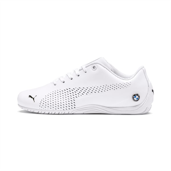 BMW M Motorsport Drift Cat 5 Ultra II Shoes JR, Puma White-Puma Black, extralarge