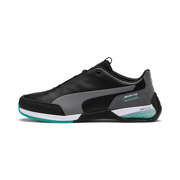 Mercedes-AMG Petronas Kart Cat X Men's Training Shoes, Puma Black-Smoked Pearl, extralarge