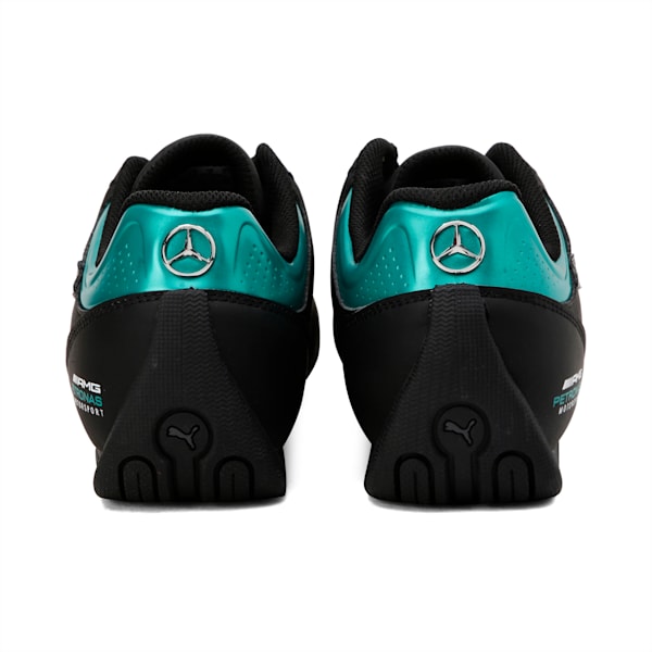 Mercedes AMG Petronas Future Kart Cat Sneakers, Puma Black-Smoked Pearl, extralarge-IND