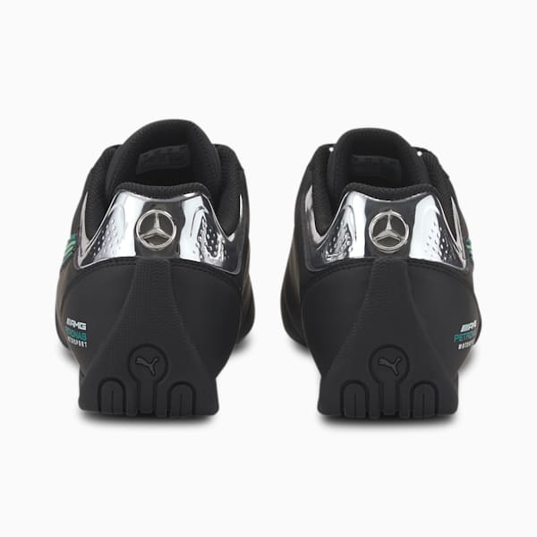 Mercedes-AMG Petronas Future Kart Cat Shoes, Puma Black-Spectra Green, extralarge