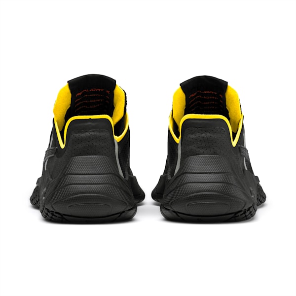 Replicat-X Pirelli Motorsport Shoes, Black-Black-Cyber Yellow, extralarge