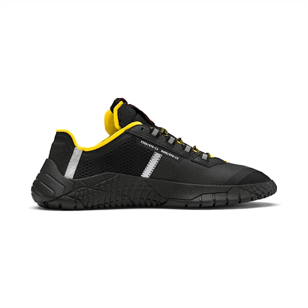 Replicat-X Pirelli Motorsport Shoes, Black-Black-Cyber Yellow, extralarge