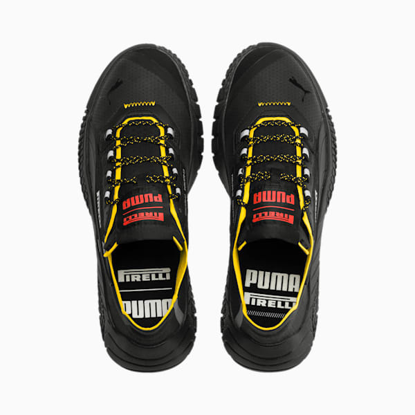 Replicat-X Pirelli Motorsport Shoes, Puma Black-Puma Black-Cyber Yellow, extralarge