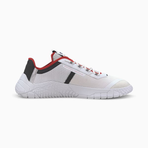 Replicat-X Pirelli Motorsport Shoes, Puma White-Rosso Corsa-Puma Black, extralarge
