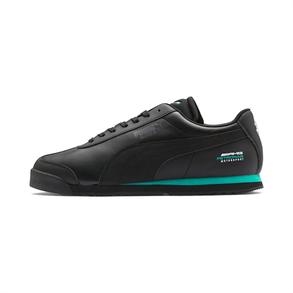 Mercedes Roma Men's Shoes, Puma Black-Puma Black, extralarge-IND
