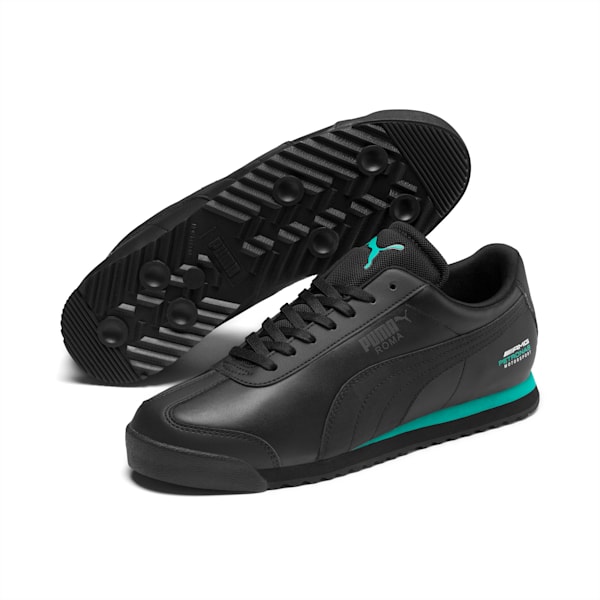 Mercedes Roma Men's Shoes, Puma Black-Puma Black, extralarge-IND