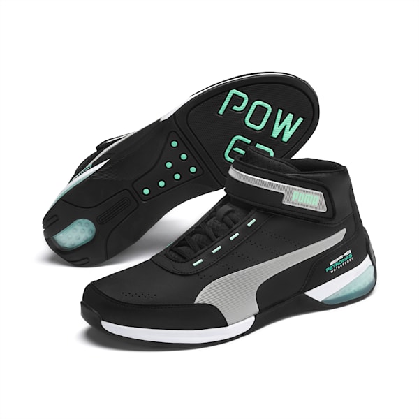 Mercedes-AMG Petronas Kart Cat Mid LQDCELL Men's Shoes | PUMA