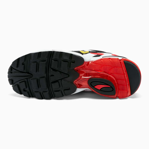 Scuderia Ferrari CELL Alien Men's Sneakers, Puma White-Puma Black-Rosso Corsa, extralarge