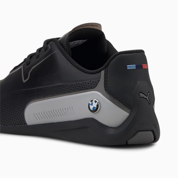BMW M Motorsport Drift Cat 8 Unisex Motorsport Shoes, Puma Black-Puma Silver, extralarge-IND