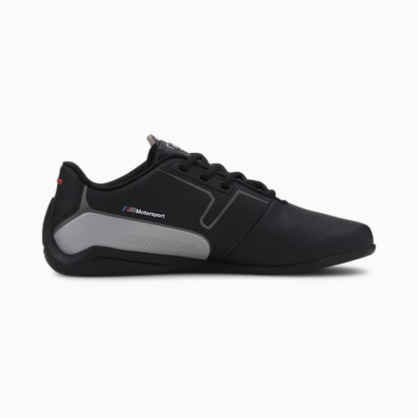 BMW M Motorsport Drift Cat 8 Unisex Motorsport Shoes, Puma Black-Puma Silver, extralarge-IND