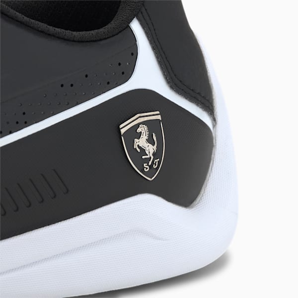 Scuderia Ferrari Drift Cat 8 LS Men's Motorsport Shoes, Puma Black-Puma White, extralarge