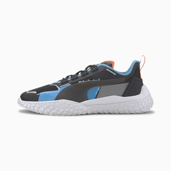 Octn Drift Men's Motorsport Shoes, Puma Black-Puma White-Luminous Blue, extralarge