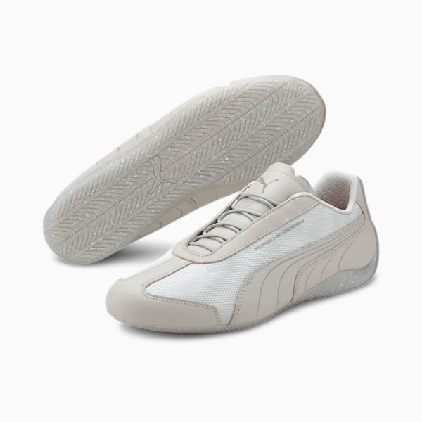 Porsche Design Speedcat Men's Motorsport Shoes, Glacier Gray-Puma White, extralarge