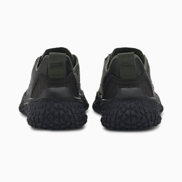 Porsche Design Octn Men's Motorsport Shoes, Jet Black-Thyme, extralarge