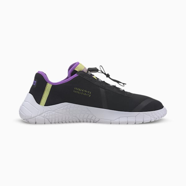 Replicat-X 1.8 Pirelli Men's Motorsport Shoes, Puma Black-Luminous Purple-Sunny Lime, extralarge