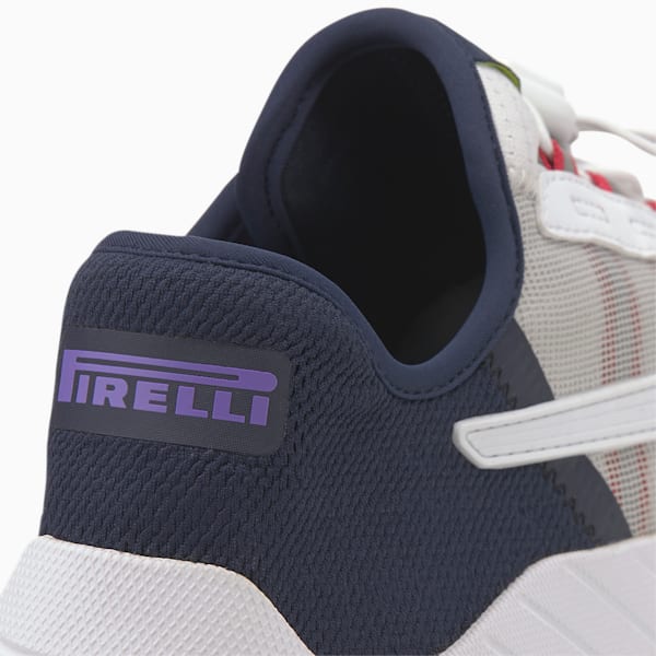 Replicat-X 1.8 Pirelli Men's Motorsport Shoes, Puma White-Peacoat-Limepunch, extralarge