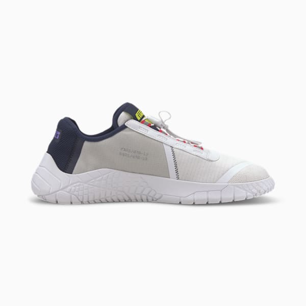 Replicat-X 1.8 Pirelli Men's Motorsport Shoes, Puma White-Peacoat-Limepunch, extralarge