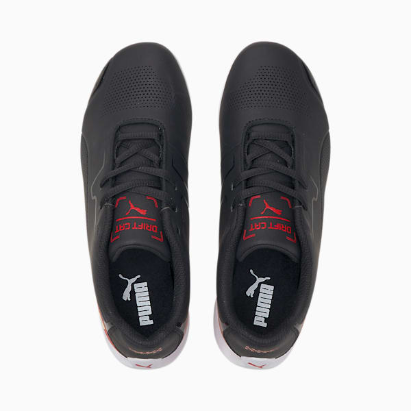 SF Drift Cat 8 Youth Shoes, Puma Black-Rosso Corsa